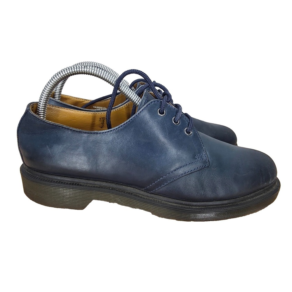 Dr. Martens Derby Shoes Mens 7 M Navy Blue Air Wair Oxford Casual Shoes 1461